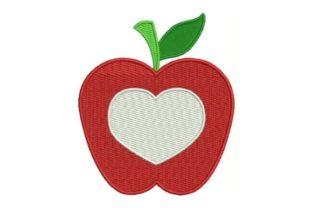 Apple Heart Monogram Review for Embroidery Projects
