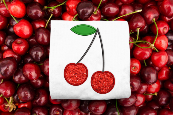 Cherries Applique Review for Seasonal Embroidery