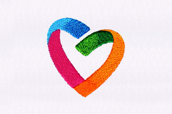 Colorful Heart Embroidery Design Review