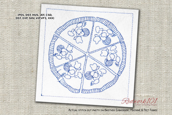 Large Pizza Machine Embroidery Review