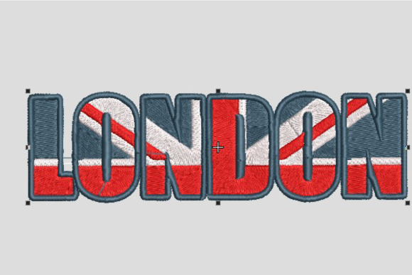 London Logo Embroidery Design Review