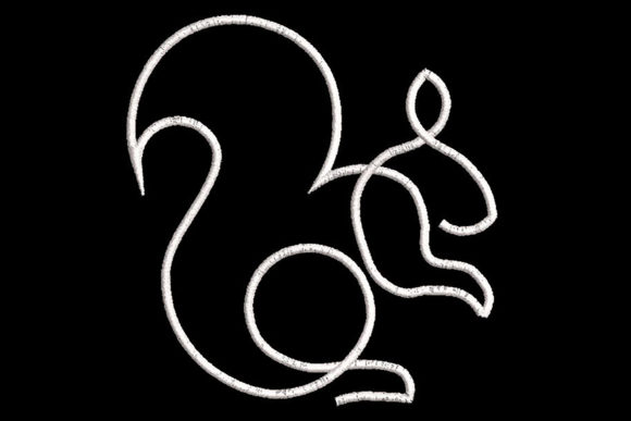 Minimalistic One Line Squirrel Review