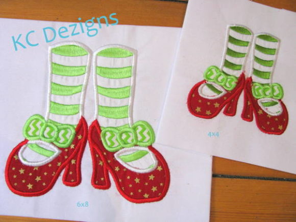 Mrs Clause Feet Embroidery Review