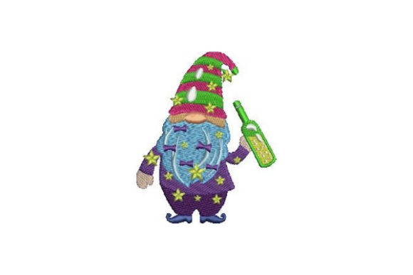 New Year's Gnome Embroidery Review