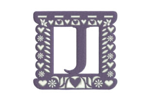 Papel Picado Alphabet J Embroidery Review