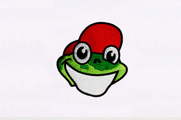 Smiley Frog Face Embroidery Design Review