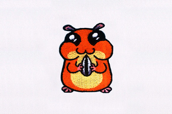 Squirrel Eating Nut Embroidery Design Review