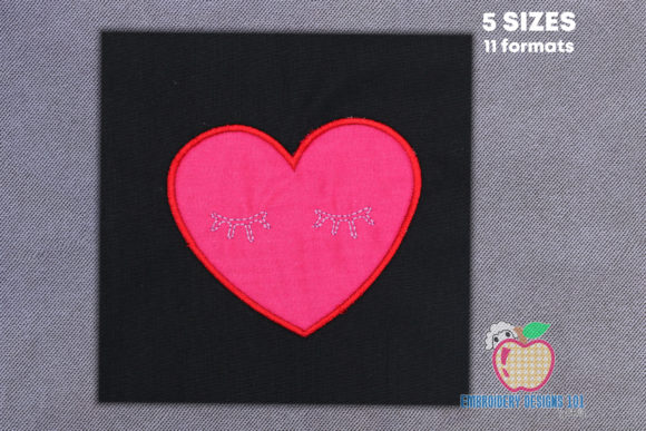 Valentine Heart Applique Pattern Review